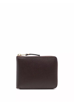Comme Des Garçons Wallet grained leather wallet - Brown