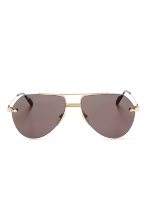 Cartier Eyewear pilot-frame sunglasses - Gold