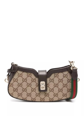 Gucci small Moon Side shoulder bag - Brown