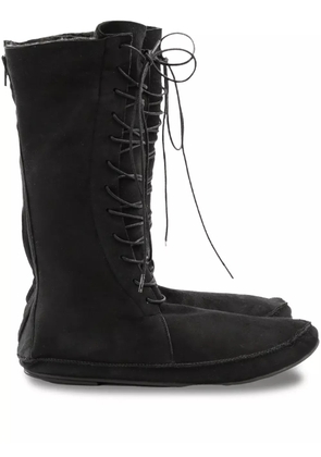 The Row leather boots - Black