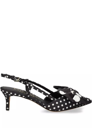 Kate Spade 50mm leather pumps - Black