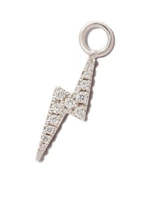 MARIA TASH 18kt white gold Lightning Bolt charm - Silver