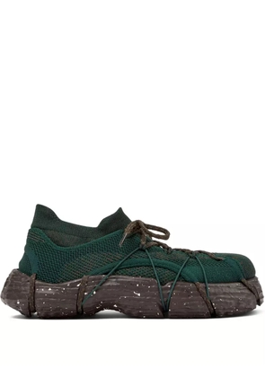 Camper Roku knitted lace-up sneakers - Green
