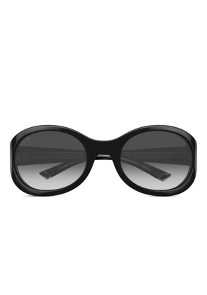 Gucci Eyewear oversized-frame sunglasses - Black
