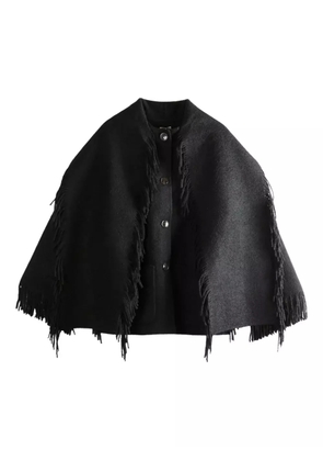 TOTEME fringe button jacket - Black