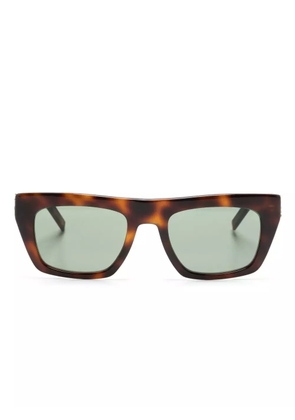 Saint Laurent Eyewear SL M131 square-frame sunglasses - Brown