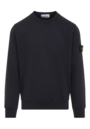Stone Island crew-neck logo-patch sweatshirt - Grey