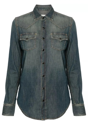 Saint Laurent denim shirt - Blue