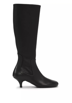 Marsèll 55mm Spilla leather knee-high boots - Black