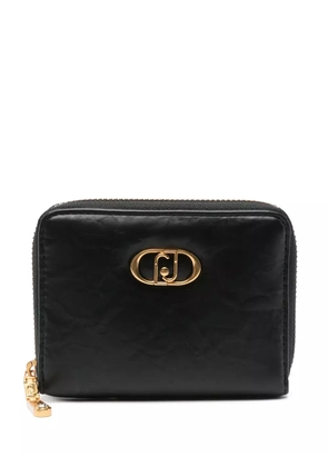 LIU JO logo zip-around wallet - Black