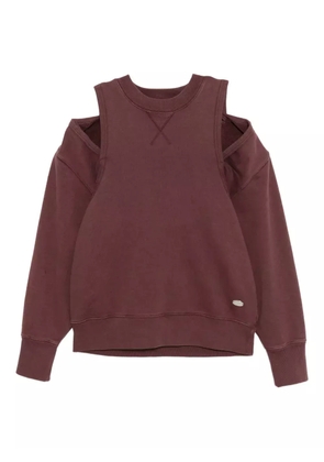 Jean Paul Gaultier cut-out sweatshirt - Blue