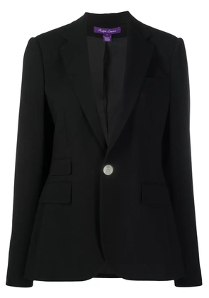 Ralph Lauren Collection wool-crepe tailored blazer - Black