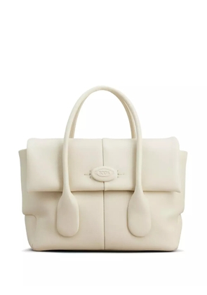 Tod's small Di leather tote bag - Neutrals