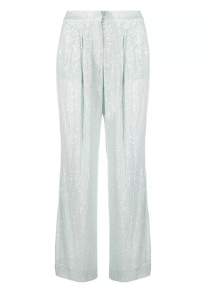 ROTATE BIRGER CHRISTENSEN sequin-embellished trousers - Blue