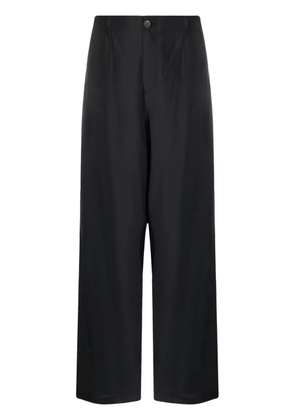 OUR LEGACY high-waisted wide-leg trousers - Black