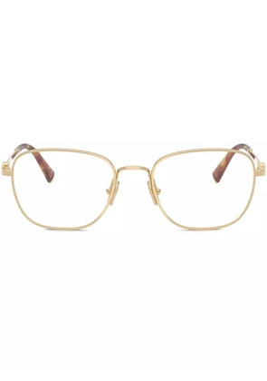 Miu Miu Eyewear square-frame glasses - Gold