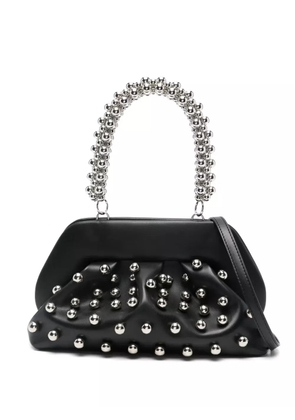 Themoirè Tia Beads tote bag - Black