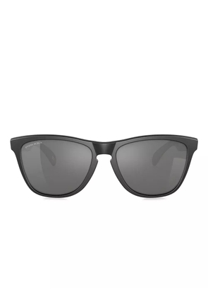 Oakley geometric-frame sunglasses - Black