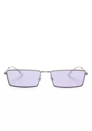 Ray-Ban Emy Bio-Based rectangle sunglasses - Silver