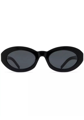 Saint Laurent Eyewear SLM136 oval-frame sunglasses - Black