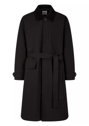 TOMBOY belted trench coat - Black