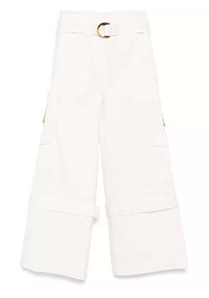 ZIMMERMANN Illuminate cargo pants - White