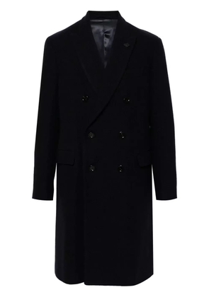 Lardini felted coat - Blue