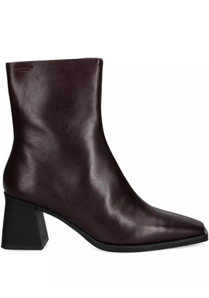 VAGABOND heeled ankle boots - Red