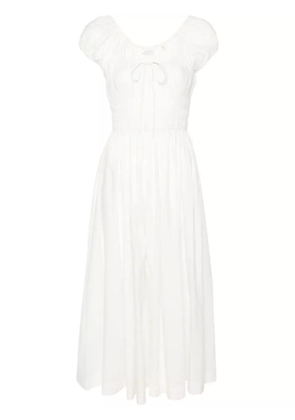 DÔEN Quinn midi dress - White