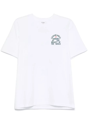 Casablanca Looking At The Beauty Of The World T-shirt - White