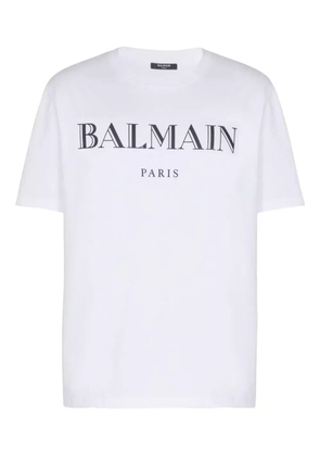 Balmain Paris logo T-shirt - White