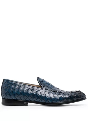 Scarosso Vittorio interwoven loafers - Blue