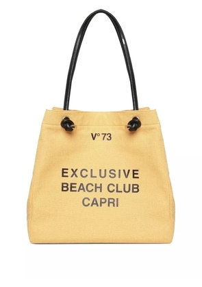 V°73 Beach Club tote bag - Yellow