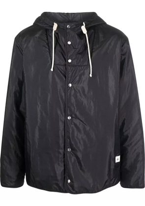 Jil Sander hooded silk-blend lightweight jacket - Blue