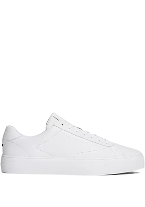 Tommy Hilfiger leather low-top sneakers - White