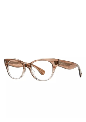 Garrett Leight Octavia cat-eye glasses - Neutrals