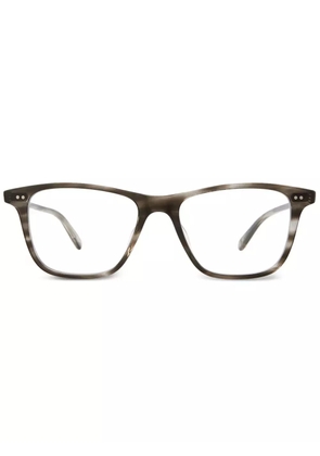 Garrett Leight square-frame glasses - Brown
