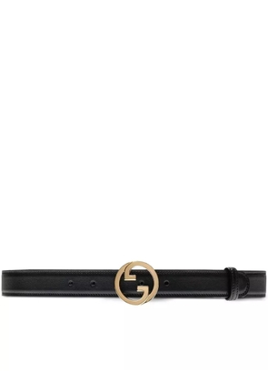 Gucci Blondie leather belt - Black