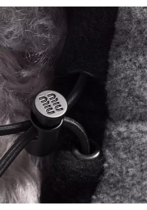Miu Miu fleece headband - Grey