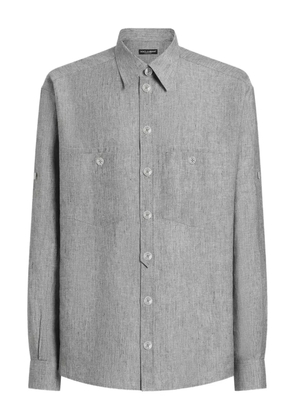 Dolce & Gabbana linen shirt - Grey
