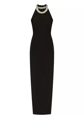 Balmain crystal-embellished maxi dress - Black