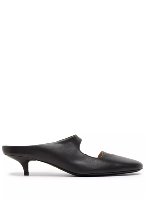 Marsèll Spinata leather mules - Black