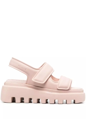 Vic Matie touch-strap leather sandals - Pink