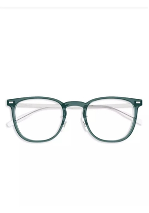 Montblanc square-frame glasses - Green
