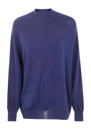 ASPESI raglan-sleeve wool sweater - Blue