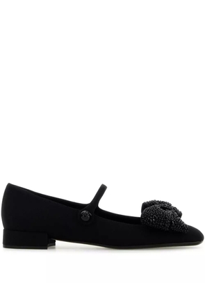 Valentino Garavani Bowjane ballerina shoes - Black