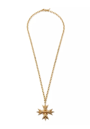 Emanuele Bicocchi EB Crest silver necklace - Gold