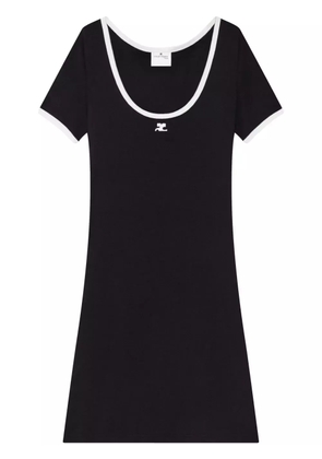 Courrèges Holistic mini dress - Black