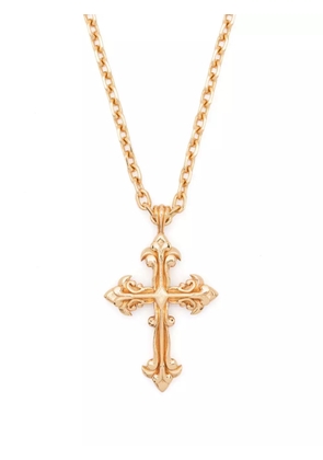 Emanuele Bicocchi cross-pendant polished-finish necklace - Gold