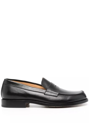 Premiata penny-slot leather loafers - Black